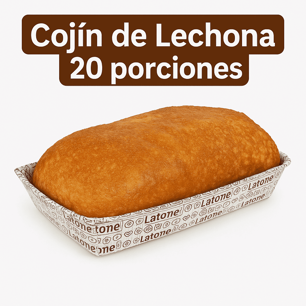 Cojín de lechona para 20 personas en Bogotá