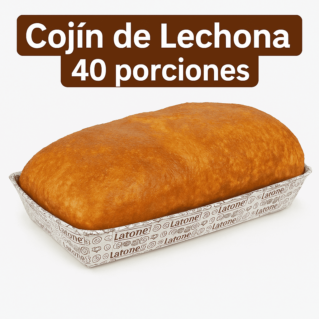 Cojín de lechona para 40 personas en Bogotá